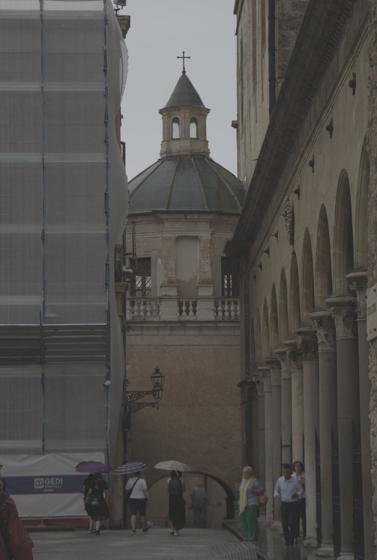 Church street, Erice, RAW render before editing in imagic