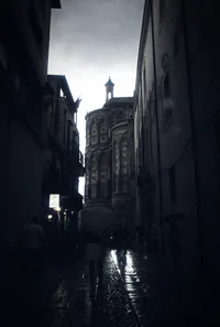 La ruelle pluvieuse de Monreale, version acier